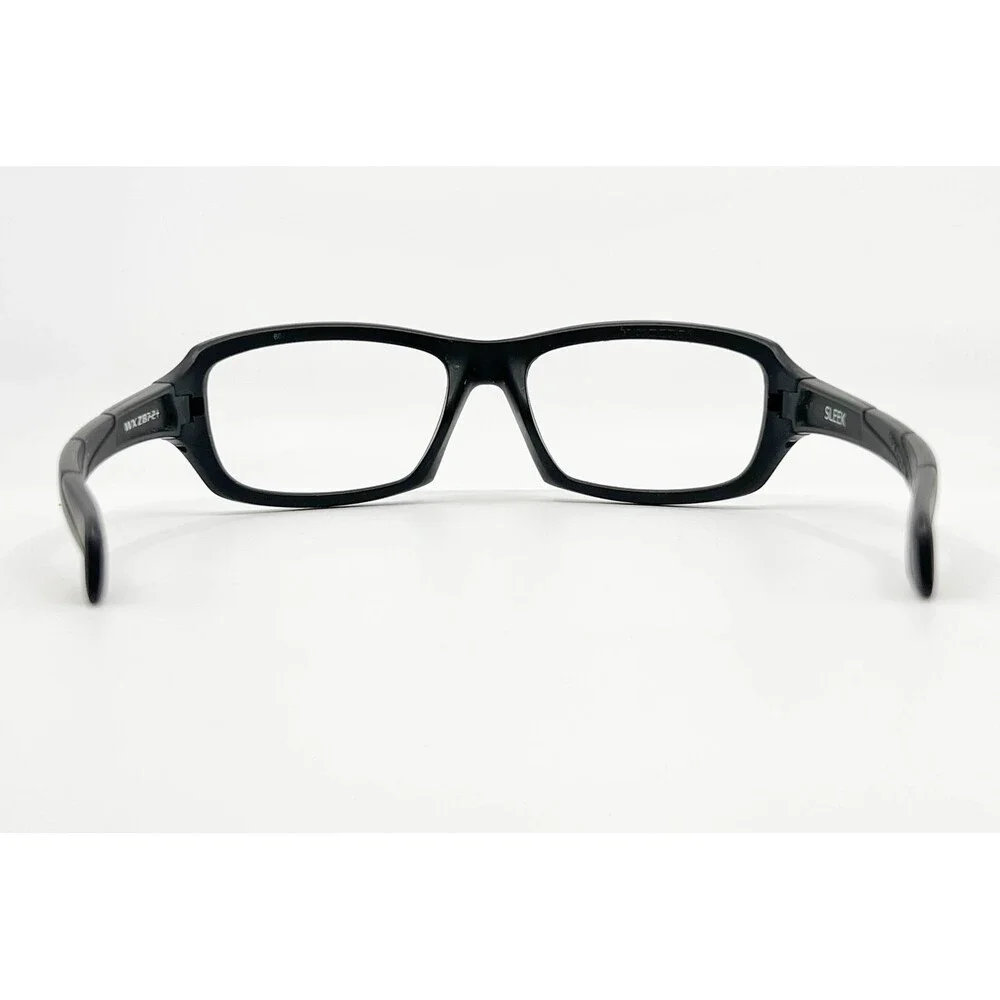 Wiley X Sleek Safety Glasses Mens Black Z87-2+ Wrap Frame Sunglasses OS